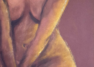 Una modella, pastelli e pochi minuti per coglierne l&rsquo;essenza